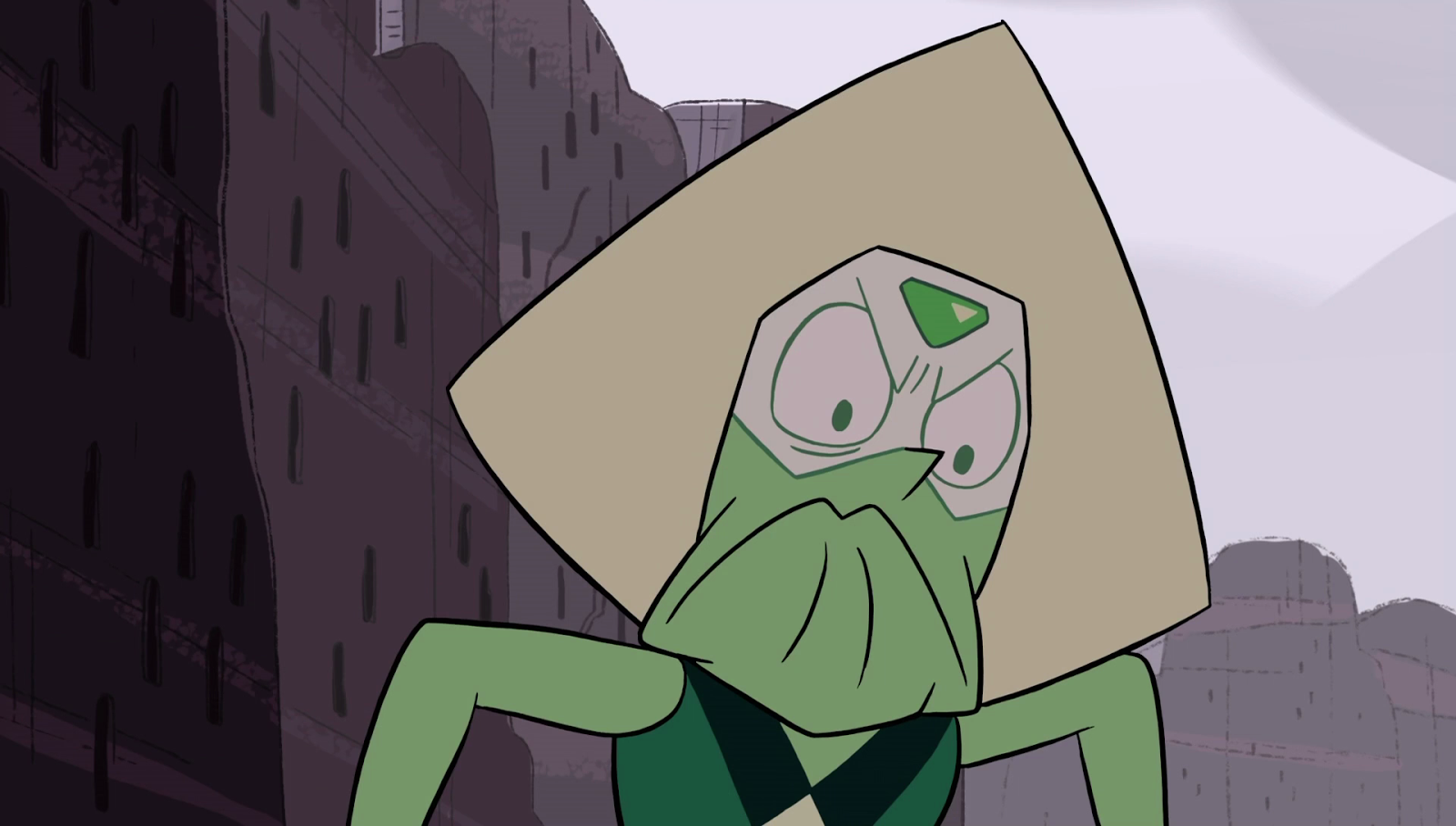 I found a better Peridot face. 