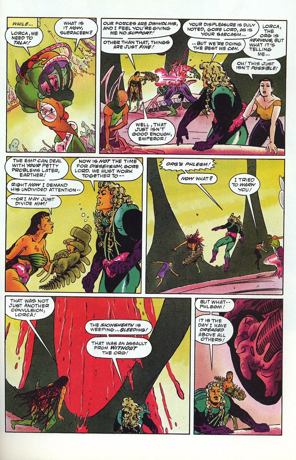 Read online Warriors of Plasm comic -  Issue #6 - 19
