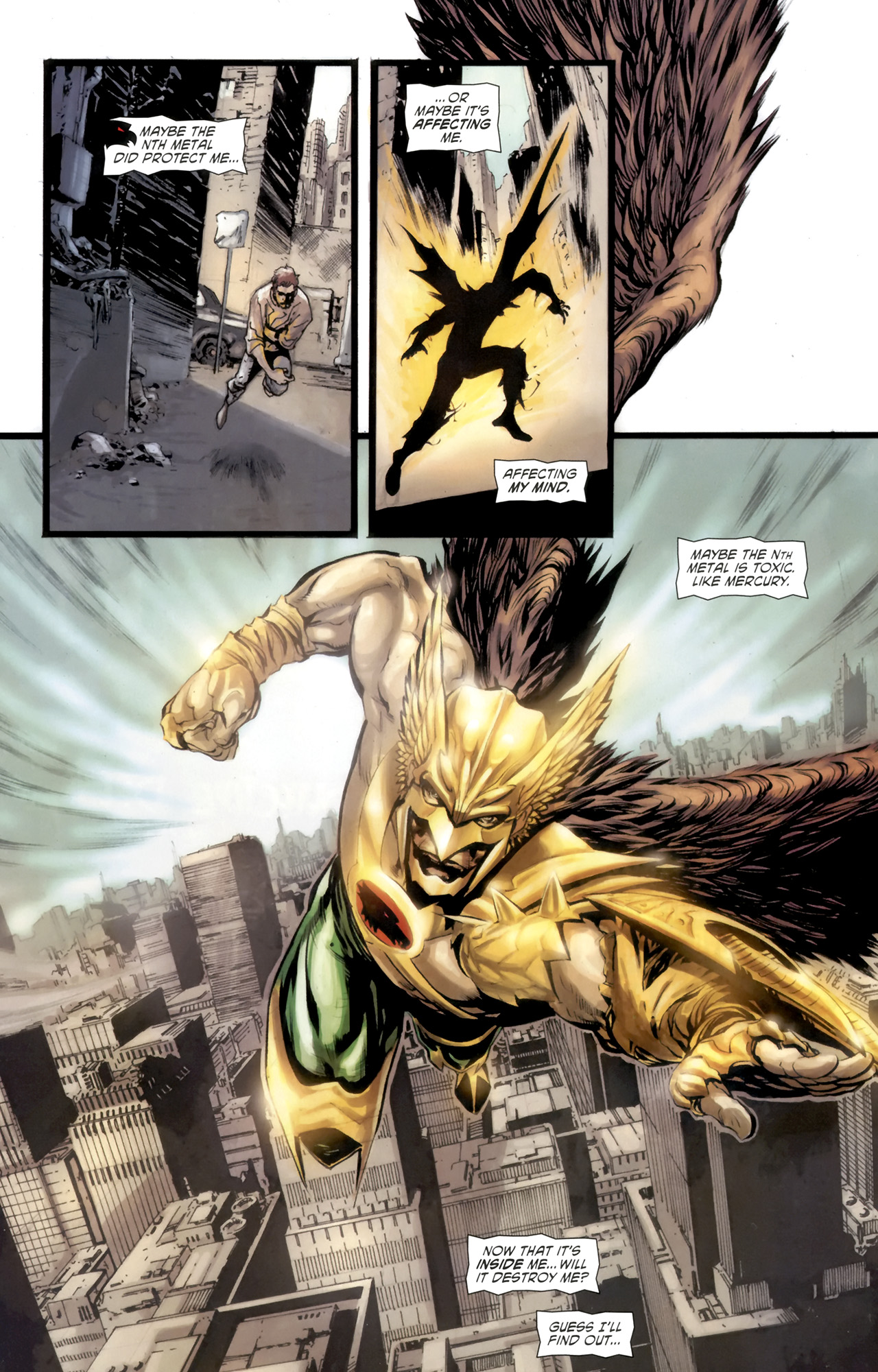 Read online The Savage Hawkman comic -  Issue #5 - 5