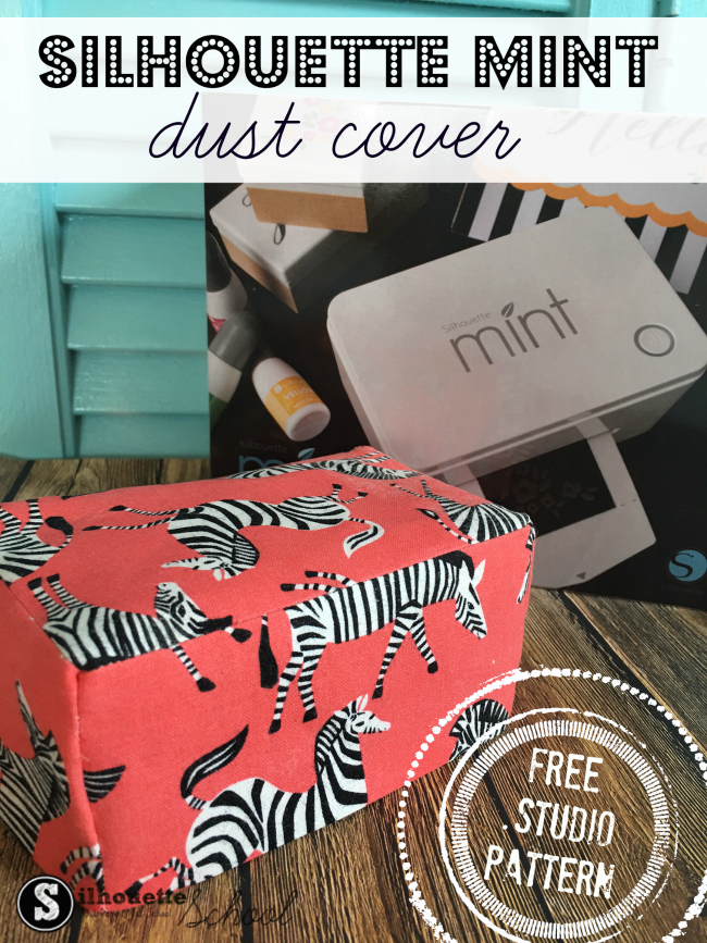 fabric cover silhouette mint stamp machine