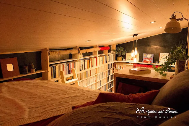Travelling Tiny House Bookstore