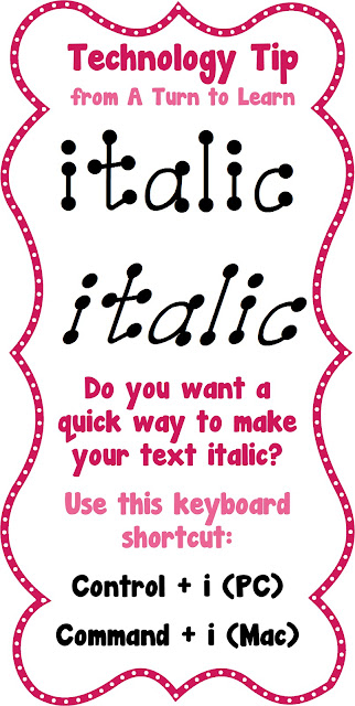 How to Easily Make Your Text Italic | sharing garing