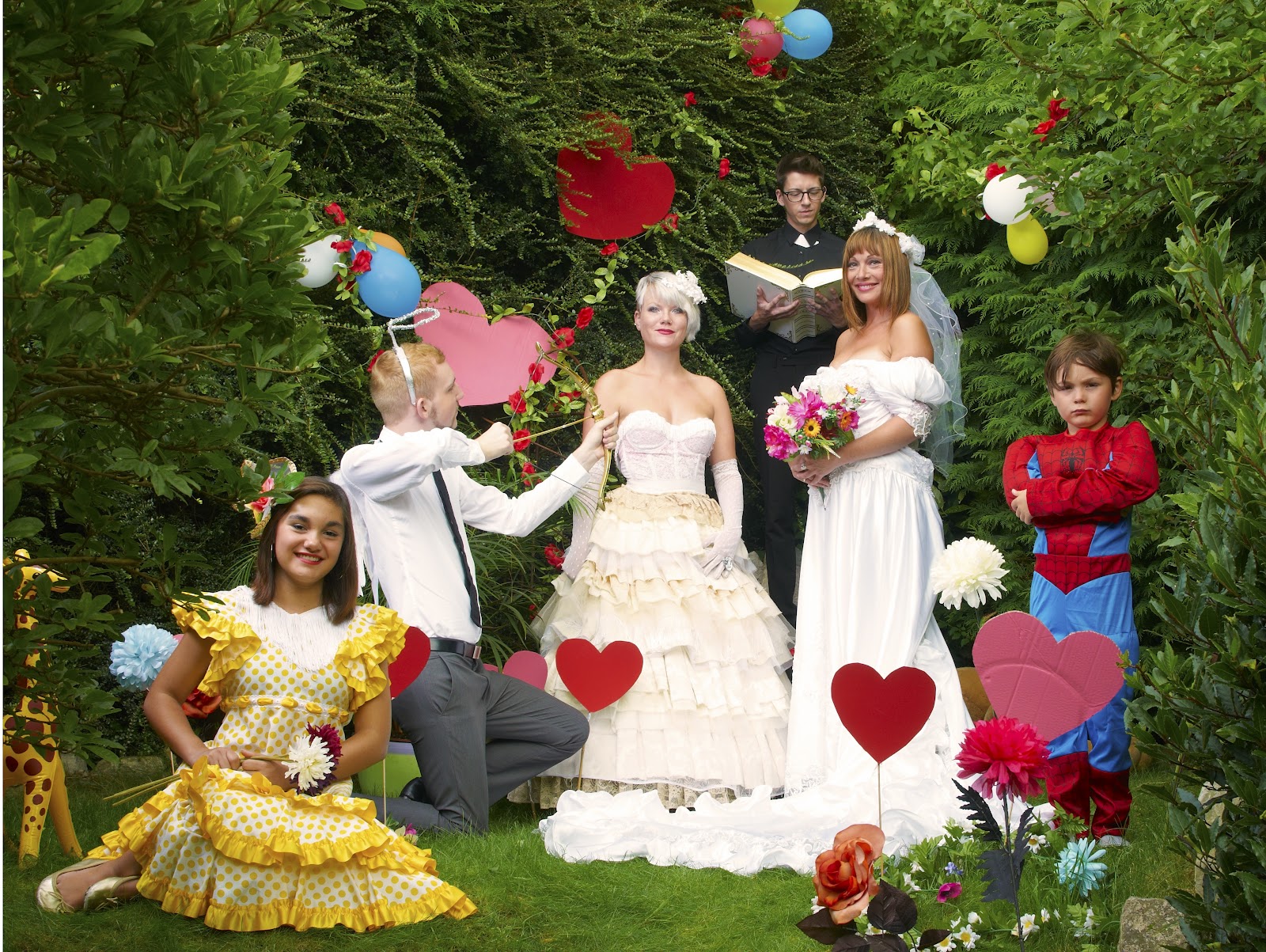 The Krumble Empire Sarah and Jane's Kitsch Wedding!