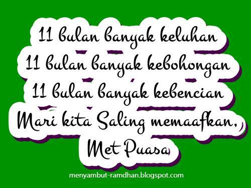 Kata Maaf Bulan Ramadhan Untuk Teman Atau Sahabat
