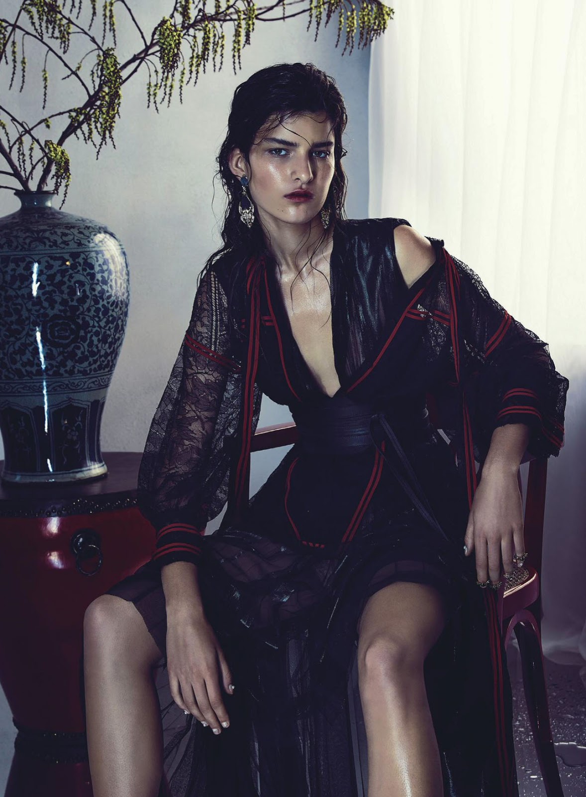 evening muse: astrid holler by nicole bentley for vogue australia ...