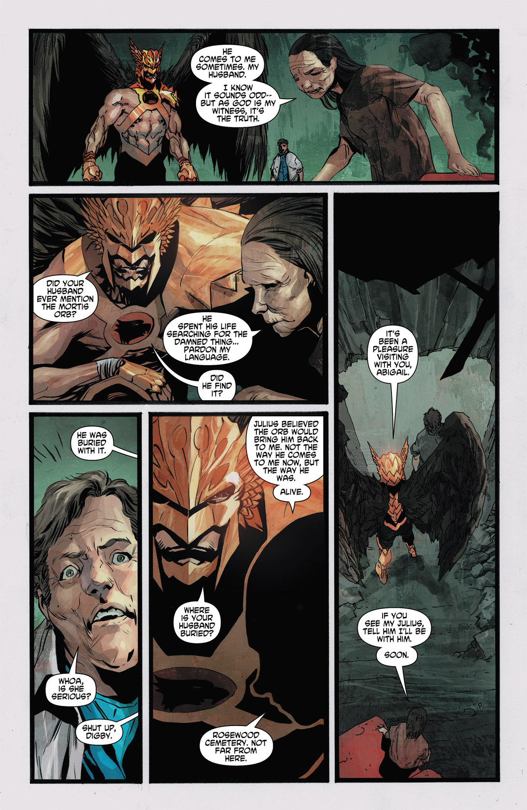 Read online The Savage Hawkman comic -  Issue #6 - 11