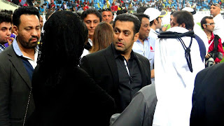 Salman Khan At CCL (Celebrity CrIcket League) held at Dubai 