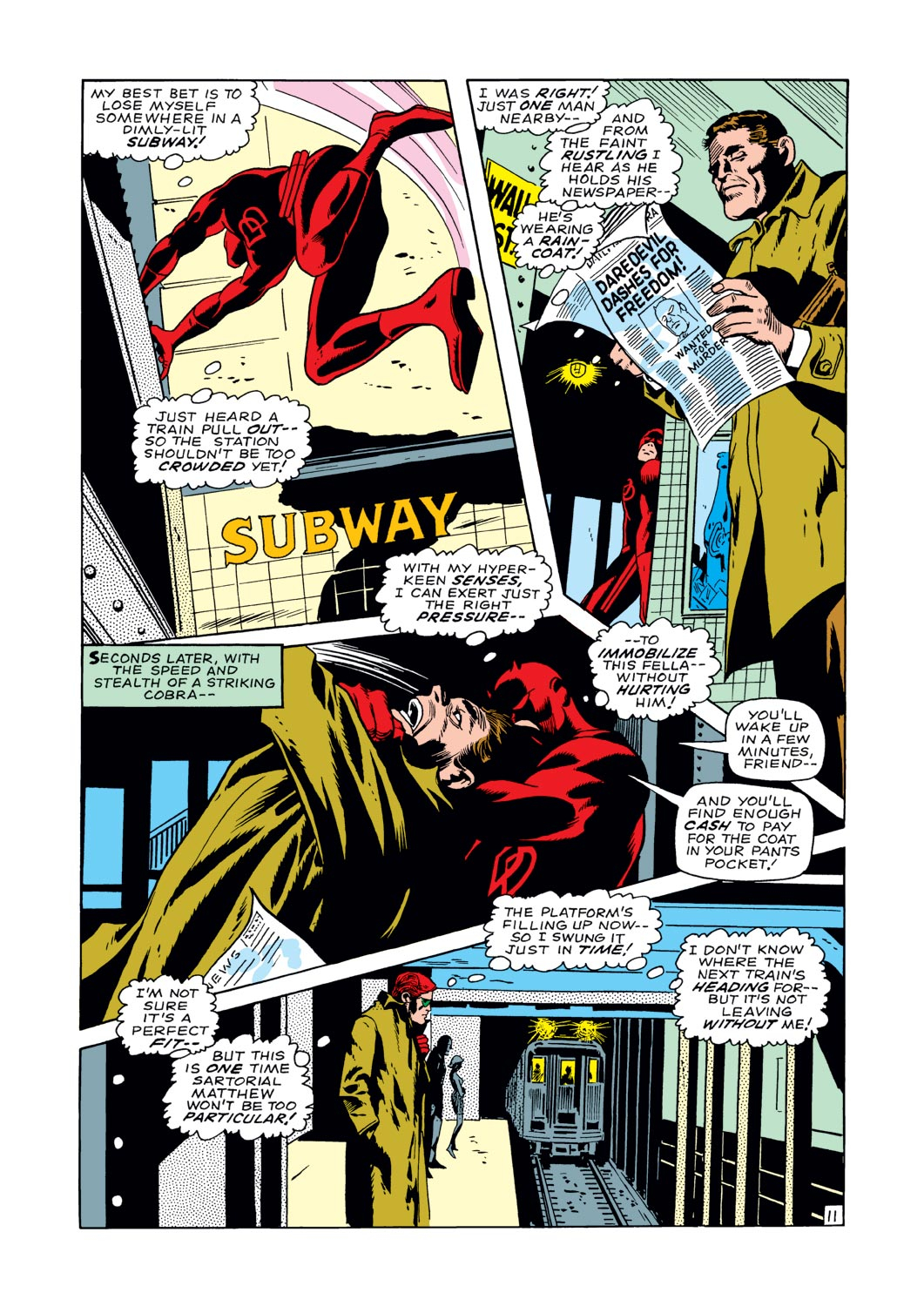 Read online Daredevil (1964) comic -  Issue #45 - 12