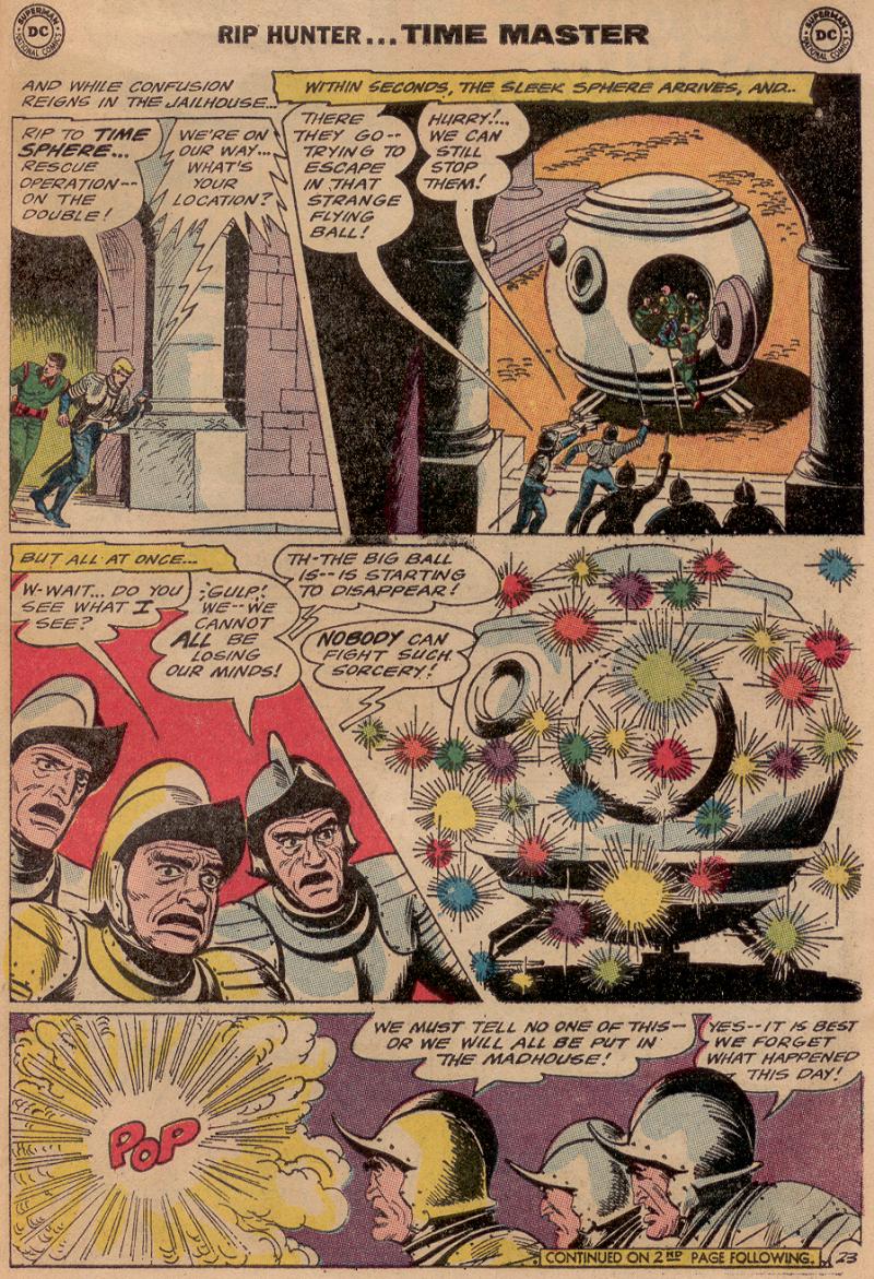 Read online Rip Hunter...Time Master comic -  Issue #26 - 27