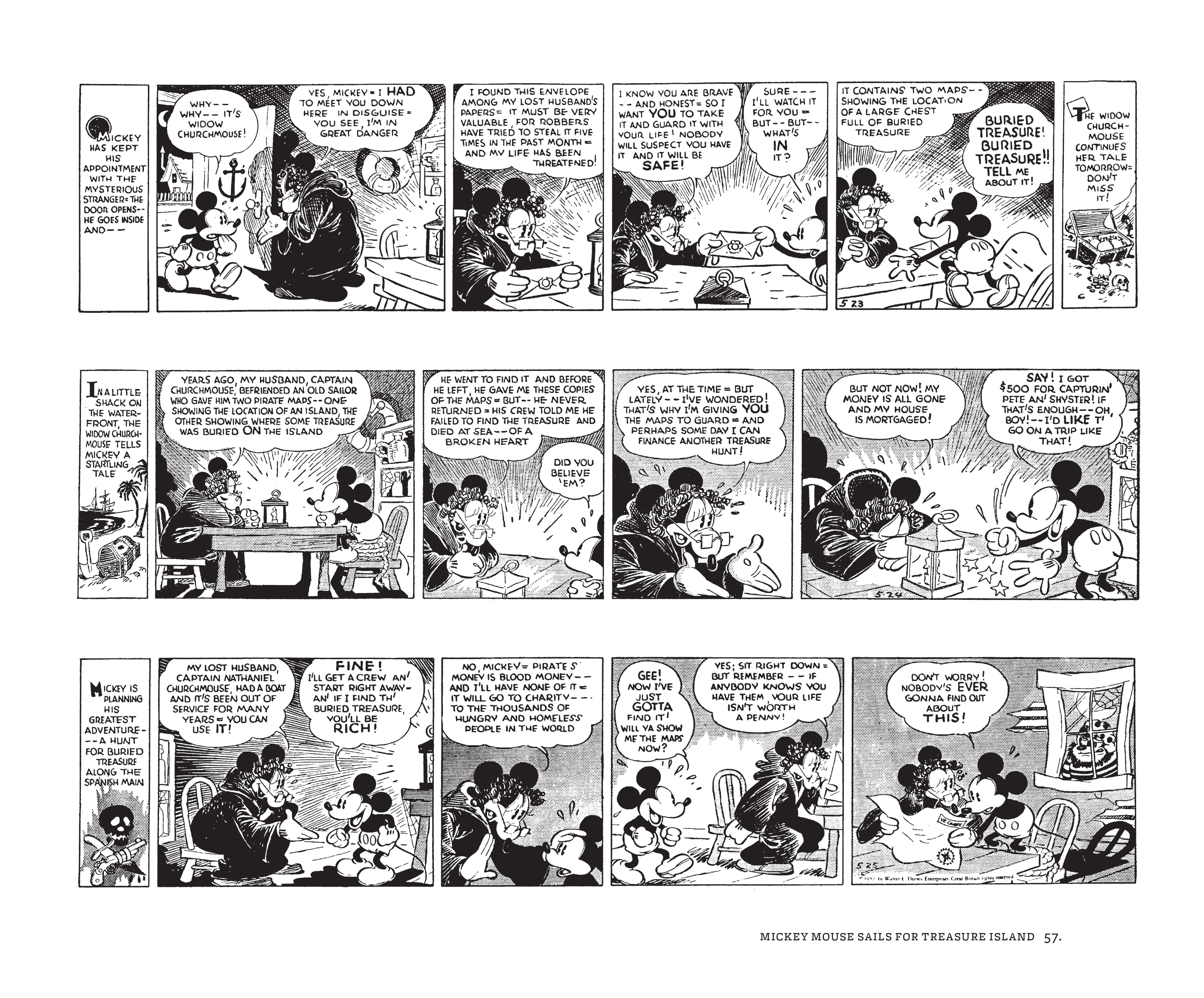 Read online Walt Disney's Mickey Mouse by Floyd Gottfredson comic -  Issue # TPB 2 (Part 1) - 57