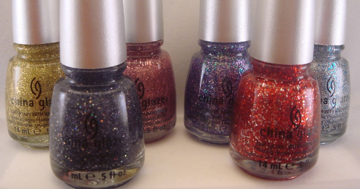 All Nail and Cosmetics: China Glaze Eye Candy 3-D Glitter Collection ...