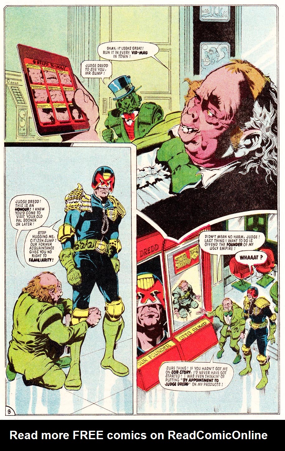 Read online Judge Dredd: The Complete Case Files comic -  Issue # TPB 4 - 192