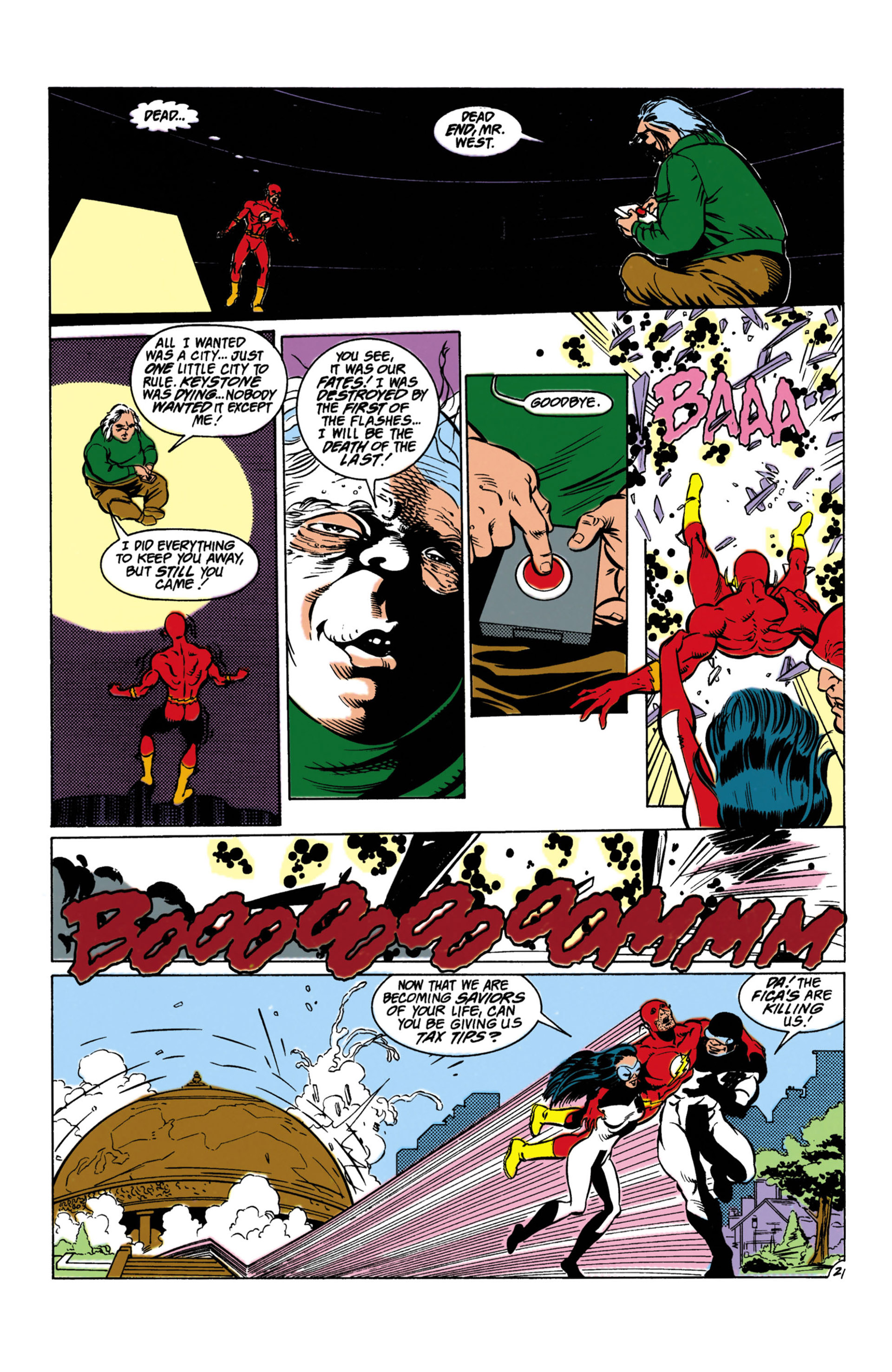 The Flash (1987) issue 35 - Page 22