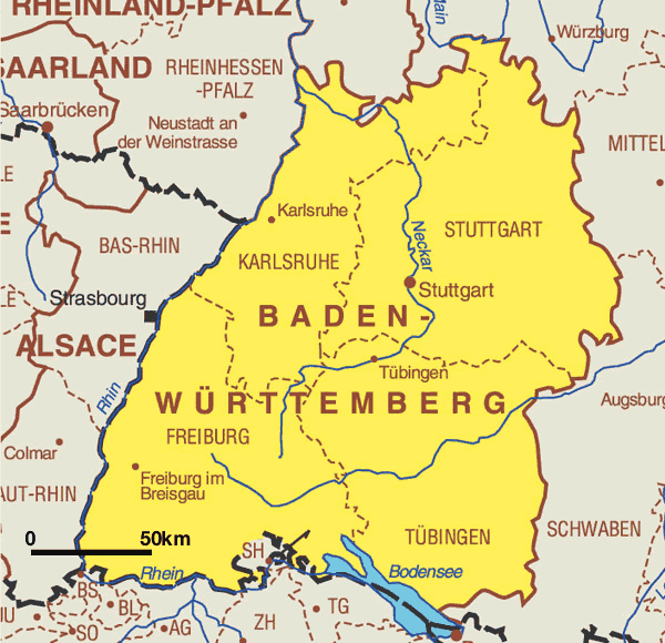 BadenWürttemberg Mapa de Ciudades Mapa de Alemania Ciudades BadenWürttemberg Mapa de Ciudades Mapa de Alemania Ciudades