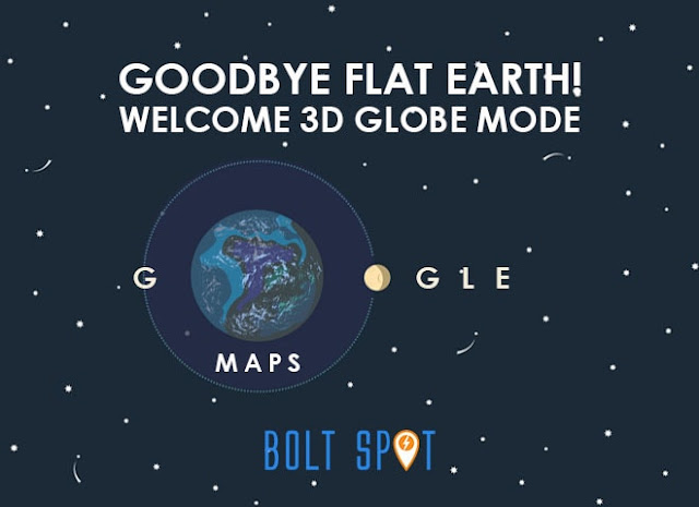 Selamat Tinggal Bumi Datar! Google Maps Kini Hadir dengan Tampilan Baru 3D Globe Mode