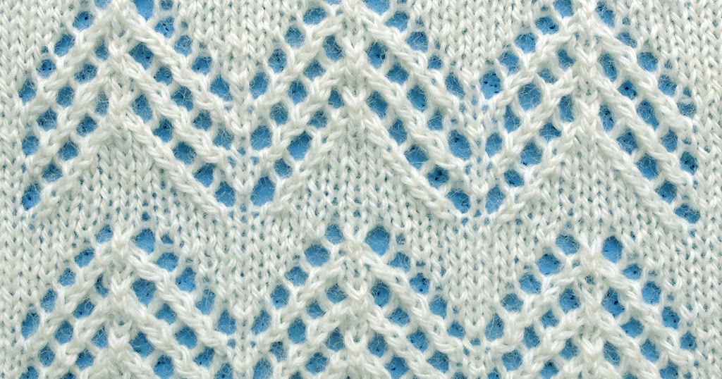 Lace Stitches for Spring 2016 Pattern 3/10 Knitting Unlimited