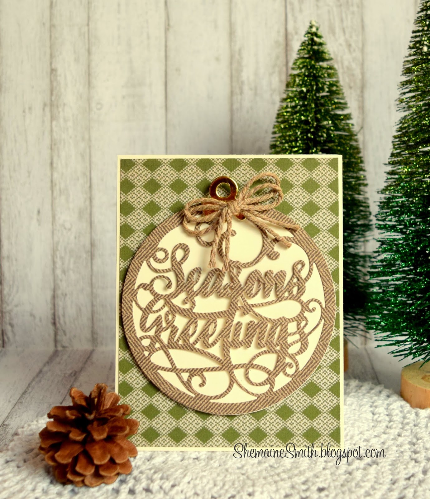 Crafty Creations with Shemaine 25 Days of Holiday Cards Day 3