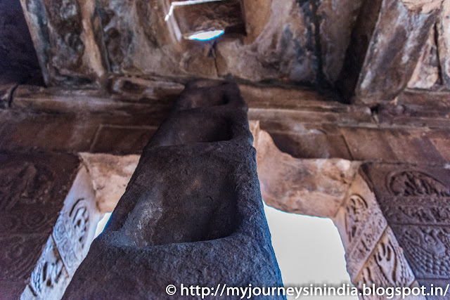 Aihole Durga Gudi Temple Stone Ladder