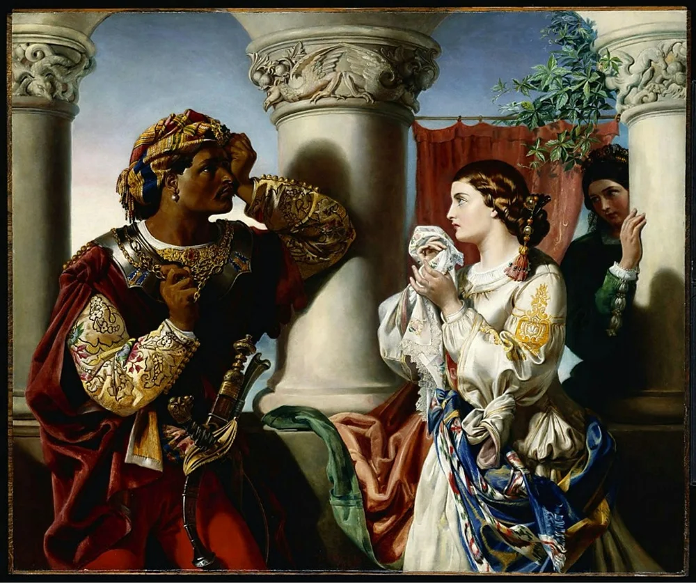 Otello e Desdemona nella pittura