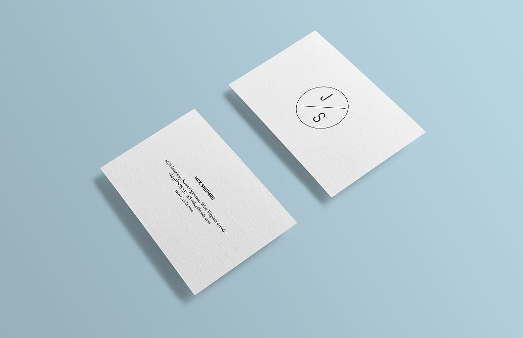 موك أب للكروت الشخصية العمل Free Psd Business Card Mockups موقع دروس4يو Dros4u