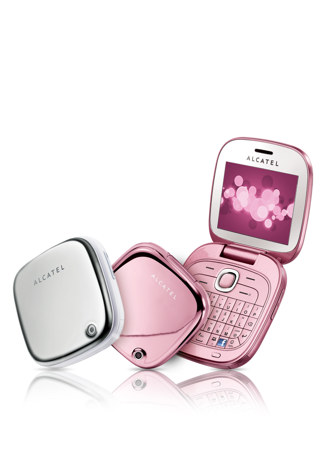Розовые мобильные телефоны