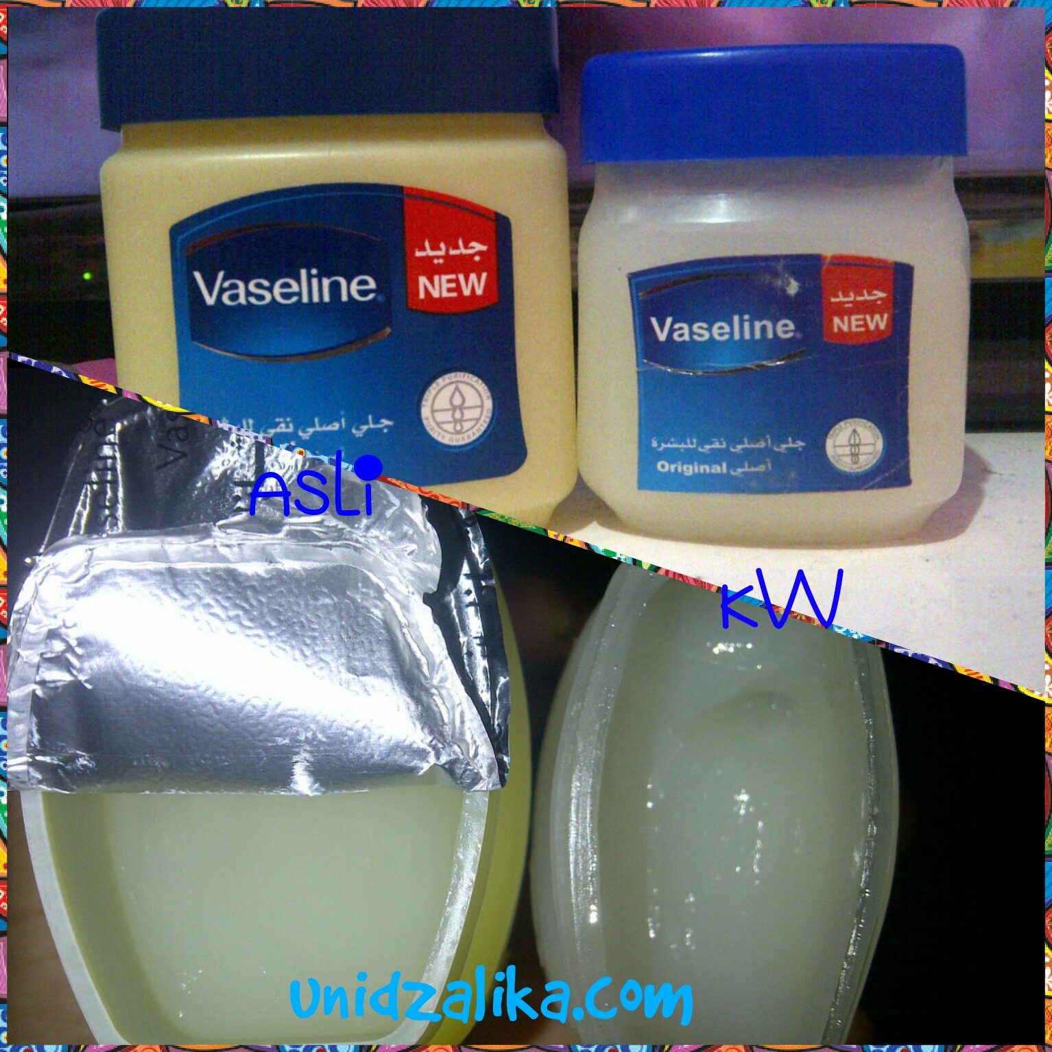 Cara Membedakan Vaseline Lip Asli Dan Palsu Terkait Perbedaan