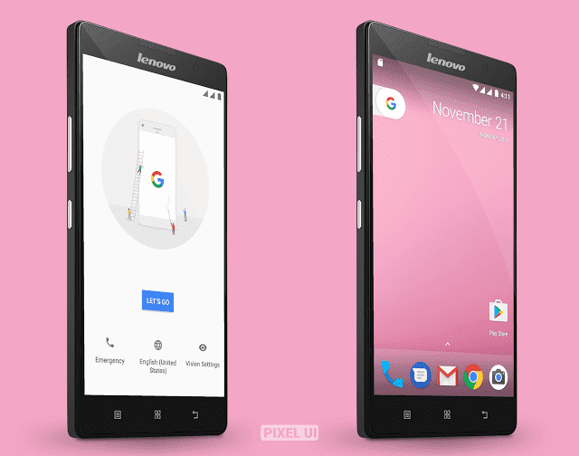 روم اندرويد نوجا 7 1 للينوفو A7000 هاتفي العربي