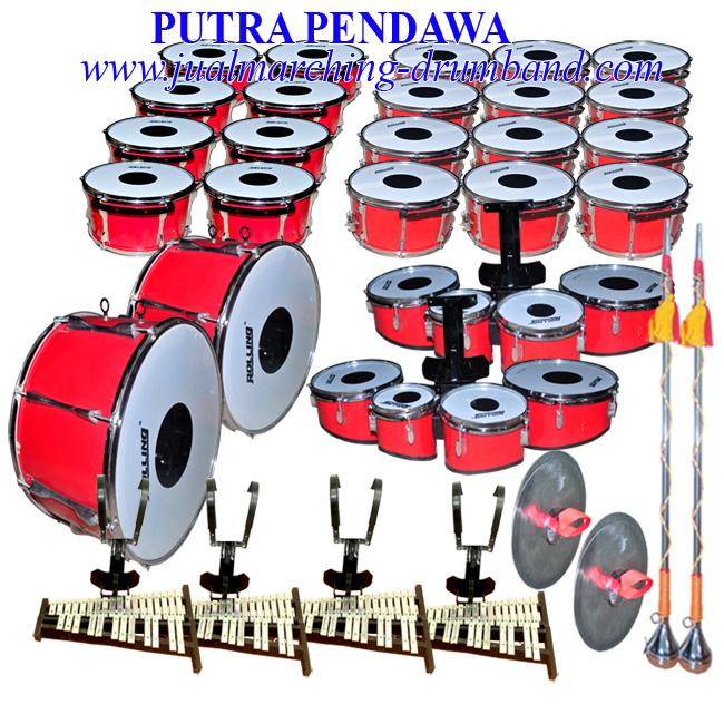 JUAL DRUM BAND SD KUALITAS STANDAR  32 ALAT