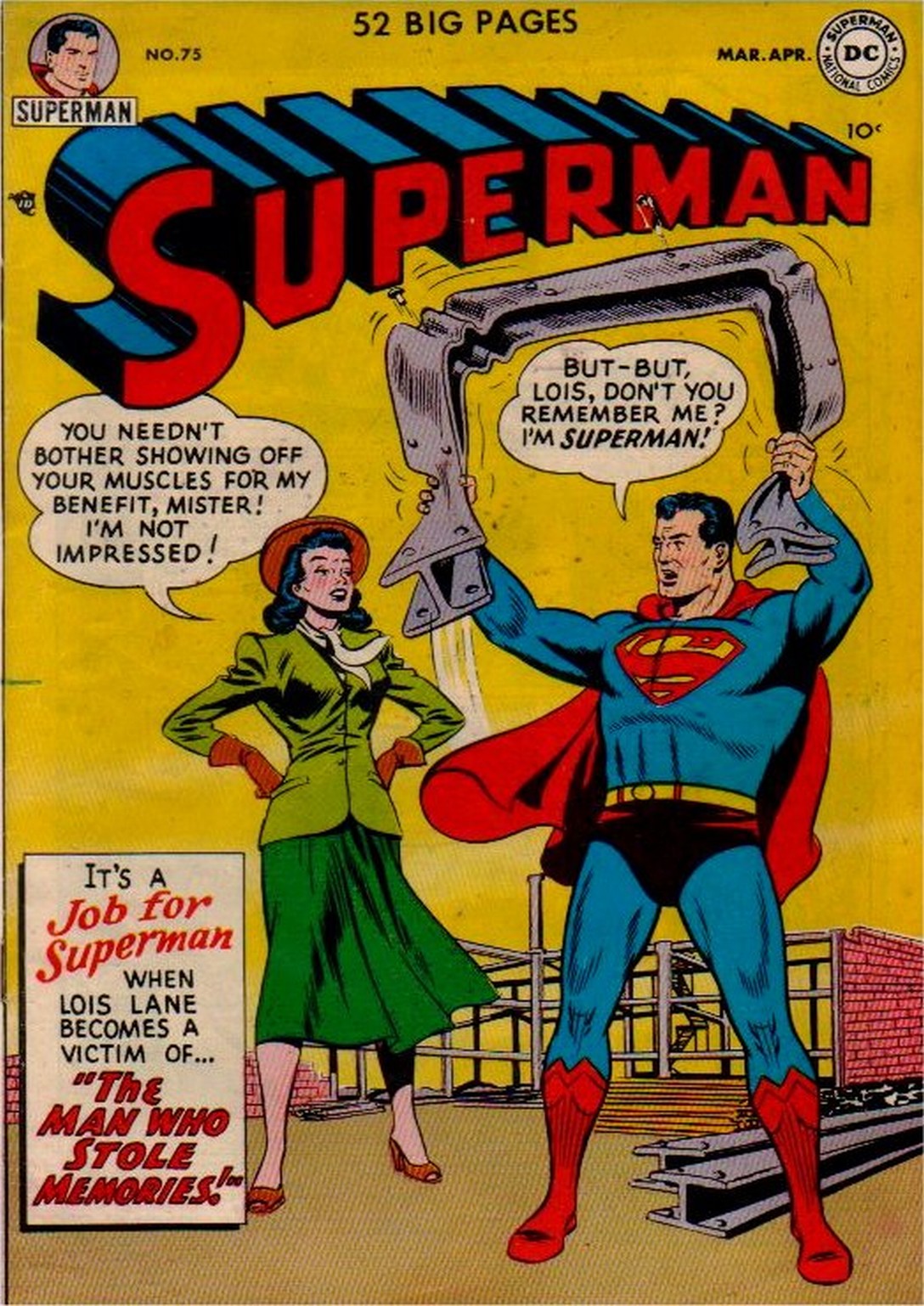 Read online Superman (1939) comic -  Issue #75 - 1
