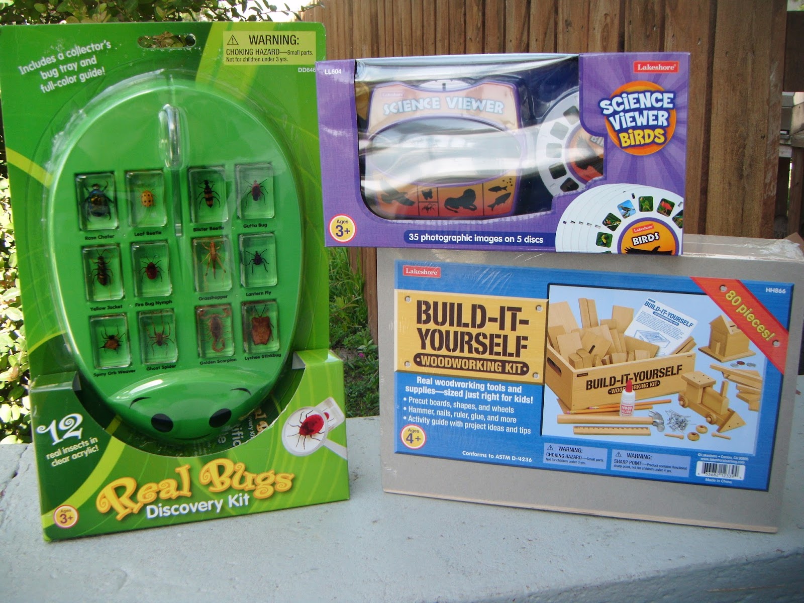 Lakeshore Build-It-Yourself Woodworking Kit for Kids - toys