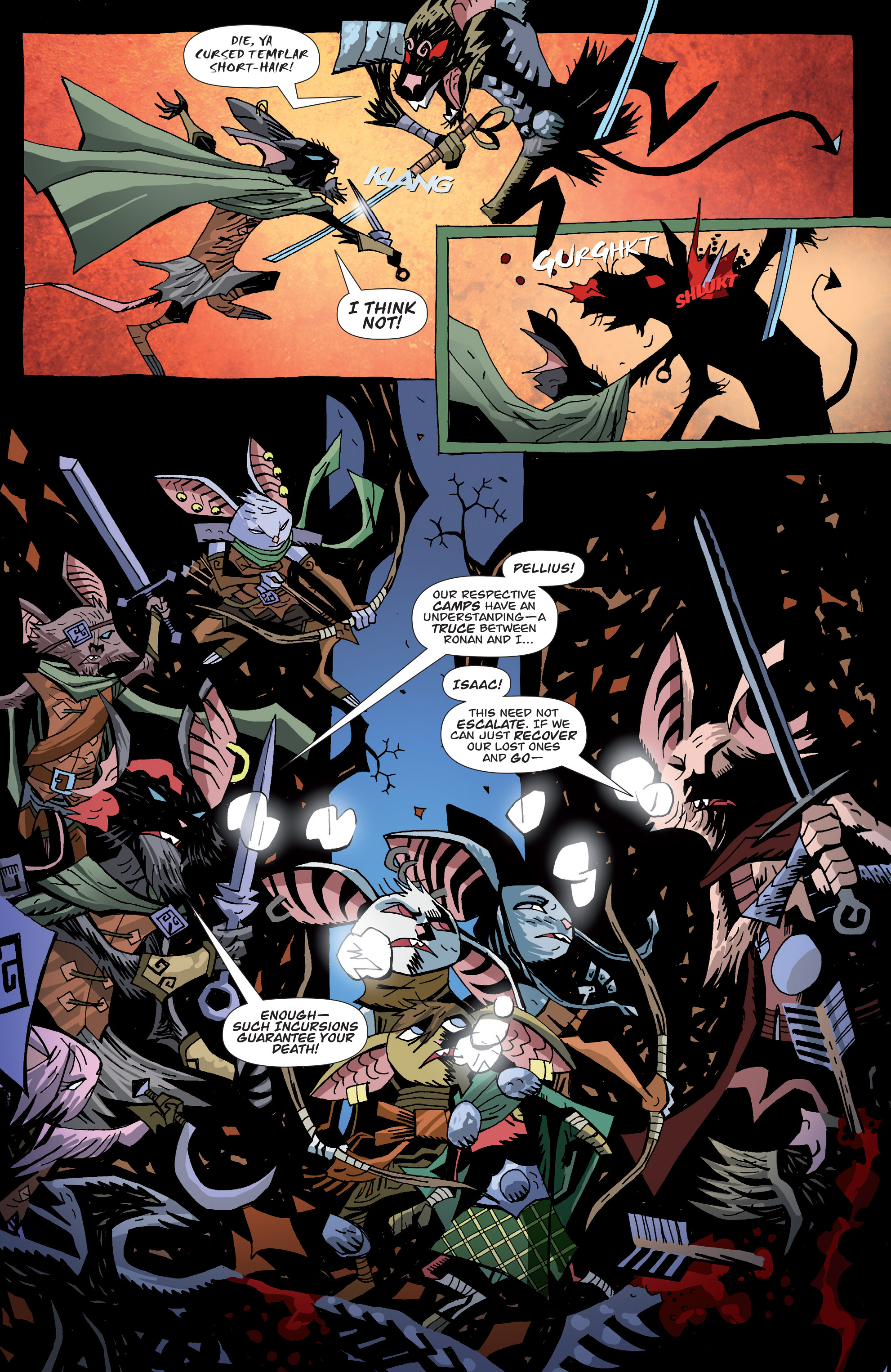 The Mice Templar Volume 3: A Midwinter Night's Dream issue TPB - Page 141