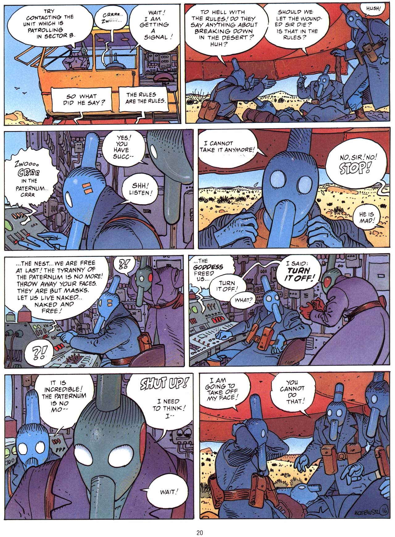 Read online Epic Graphic Novel: Moebius comic -  Issue # TPB 9 - 22