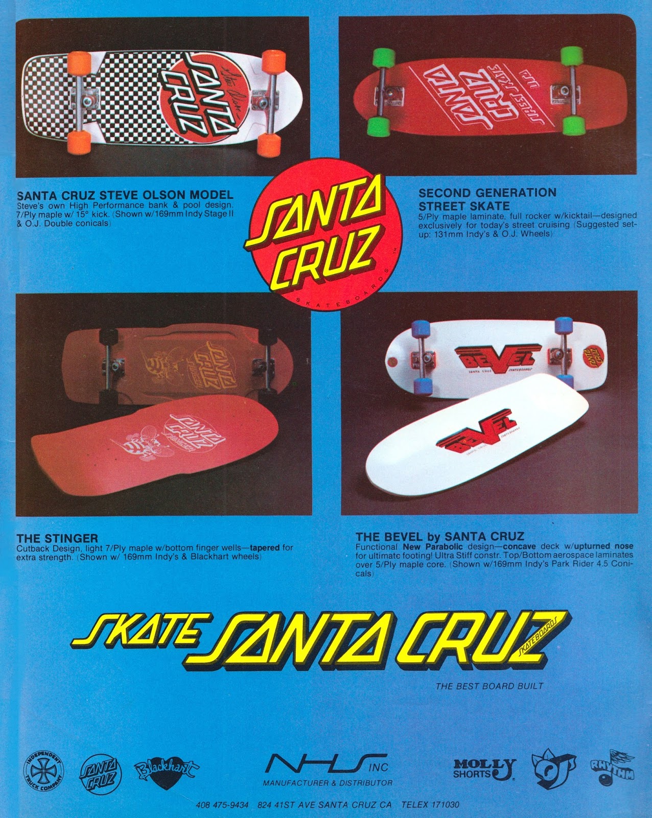 santa cruz bikes and skateboards