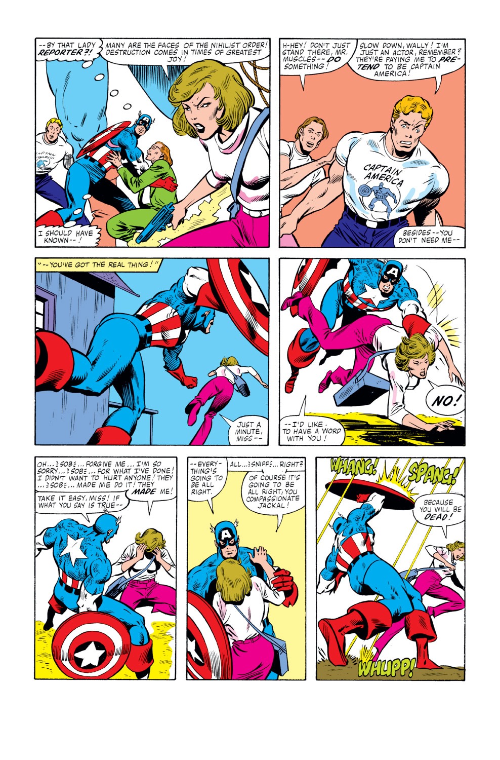 Read online Captain America (1968) comic - Issue #261 - 19