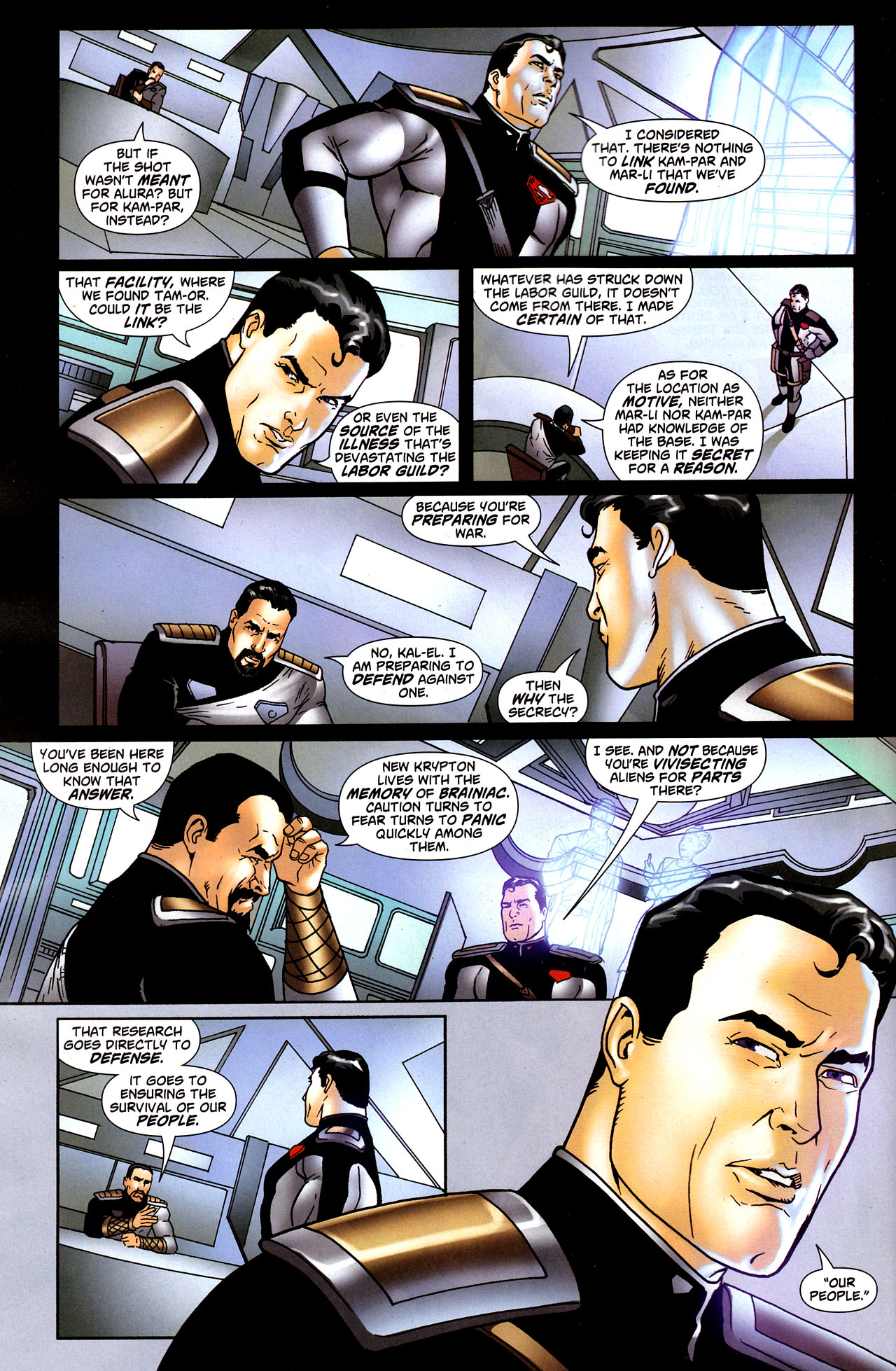 Read online Superman: World of New Krypton comic -  Issue #12 - 10