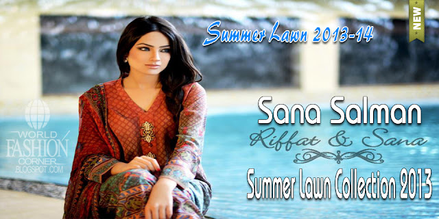 Sana Salman Summer Lawn Collection 2013