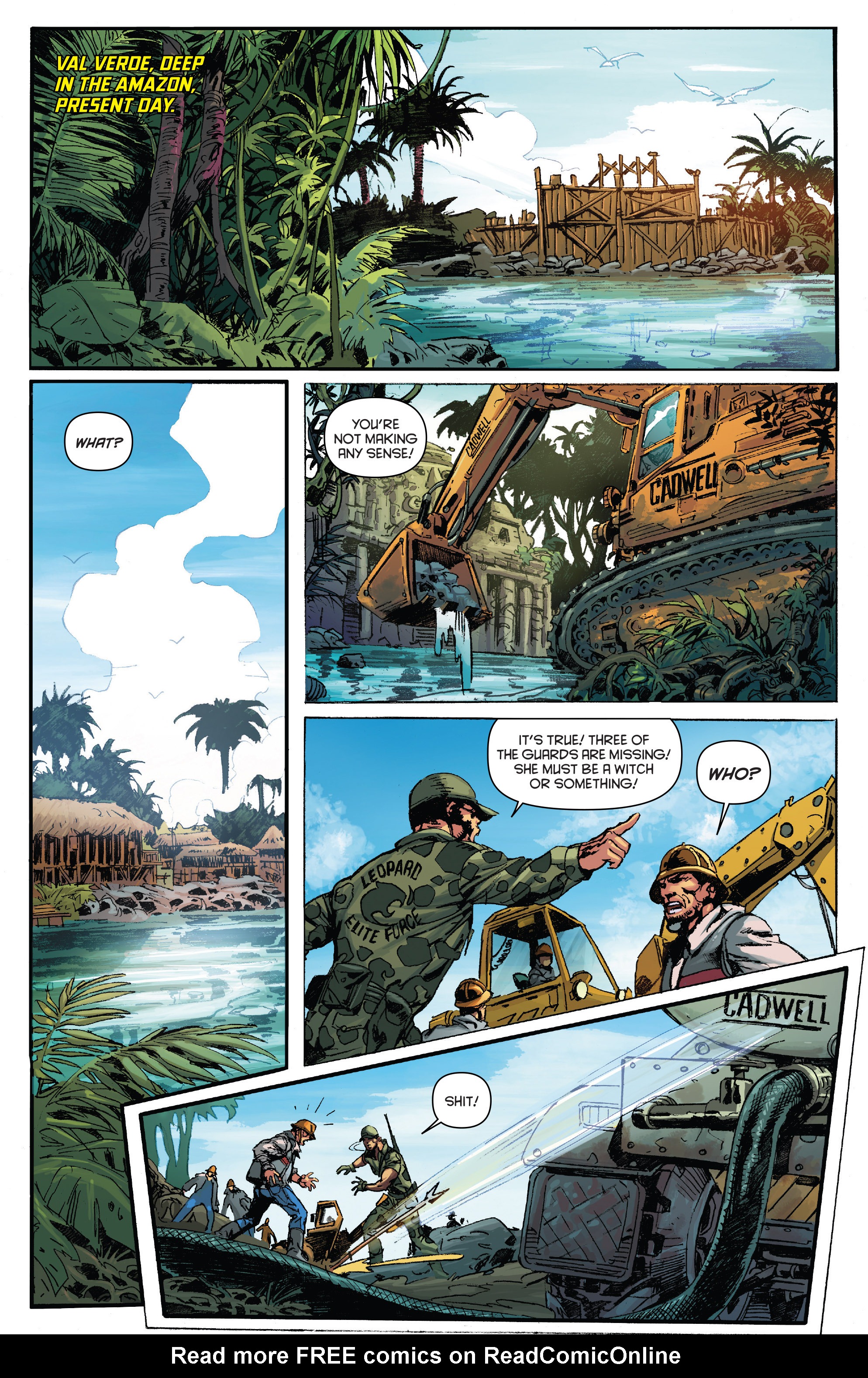 Read Online Lords Of The Jungle Comic Issue 1