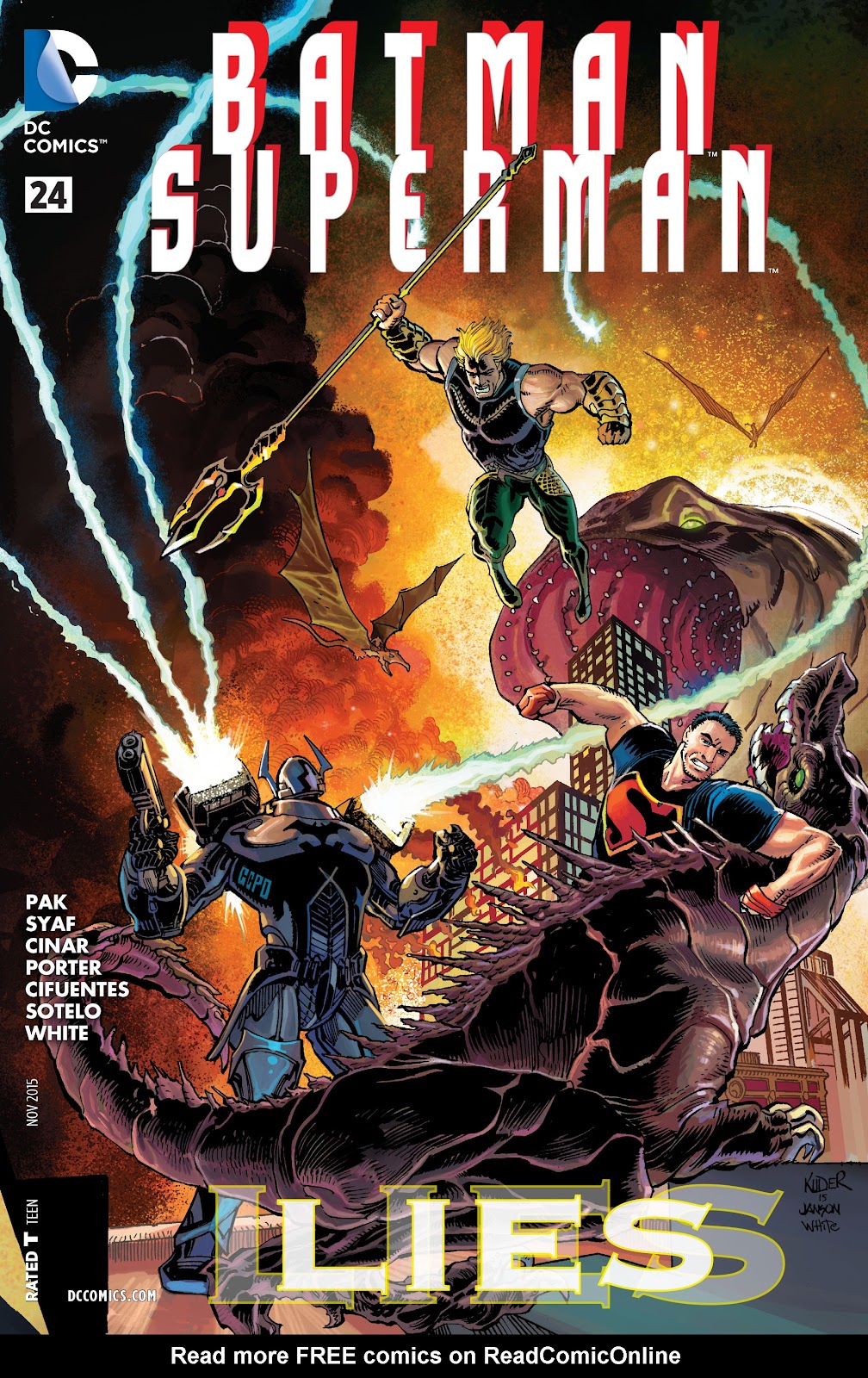 Batman/Superman (2013) issue 24 - Page 1