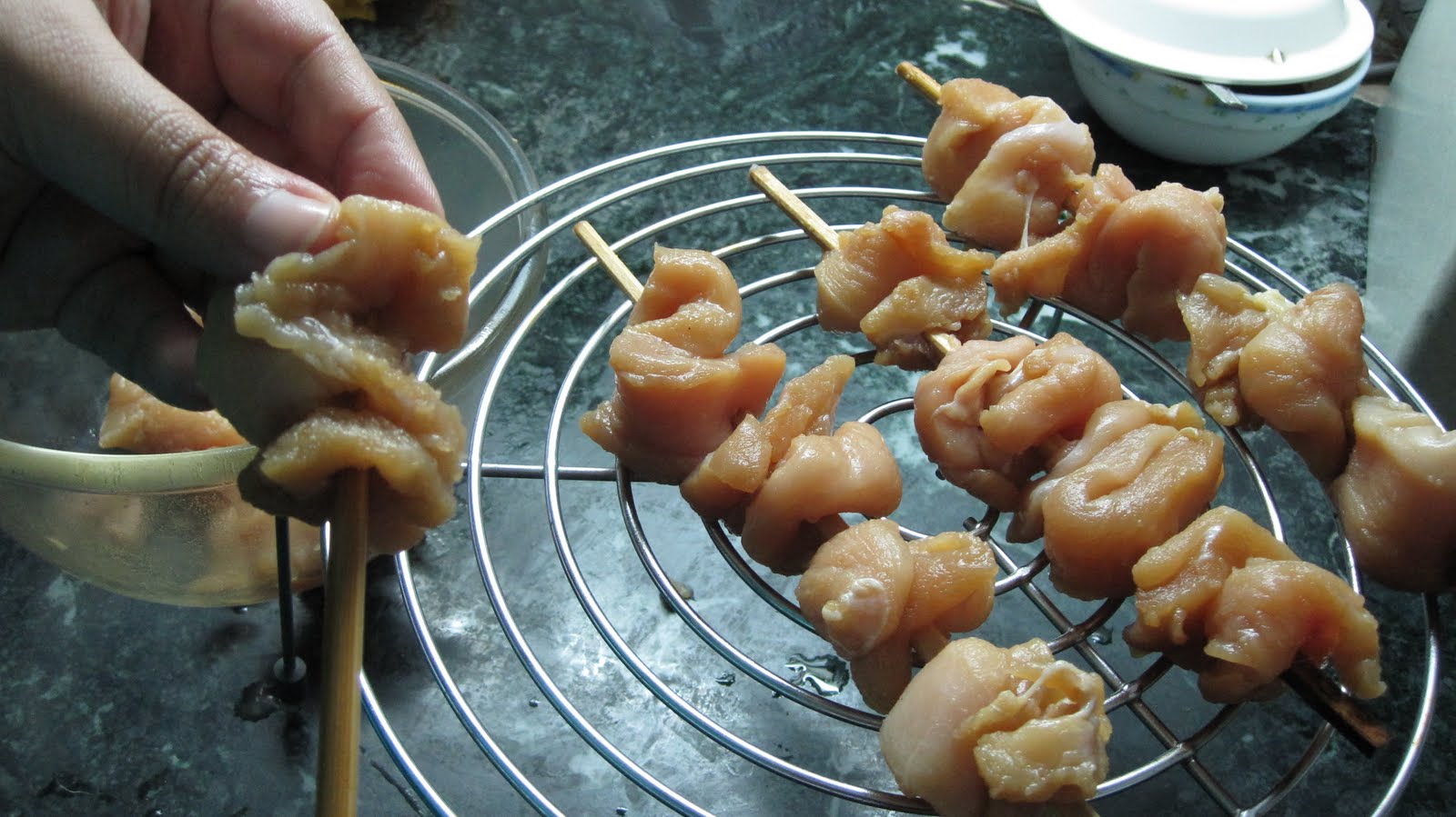 Bli&amp;#39;s Indulgence: Yakitori (Japanese grilled Chicken) with Japanese ...