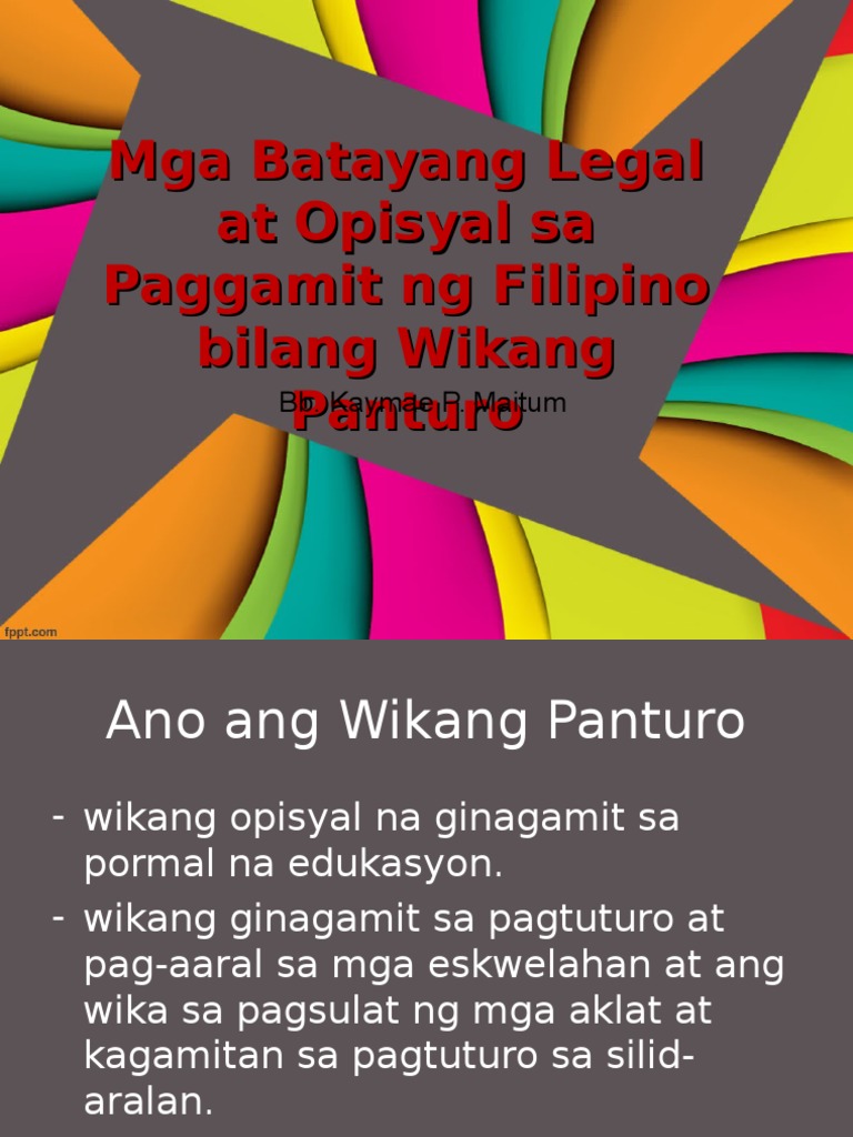 wikang opisyal - philippin news collections