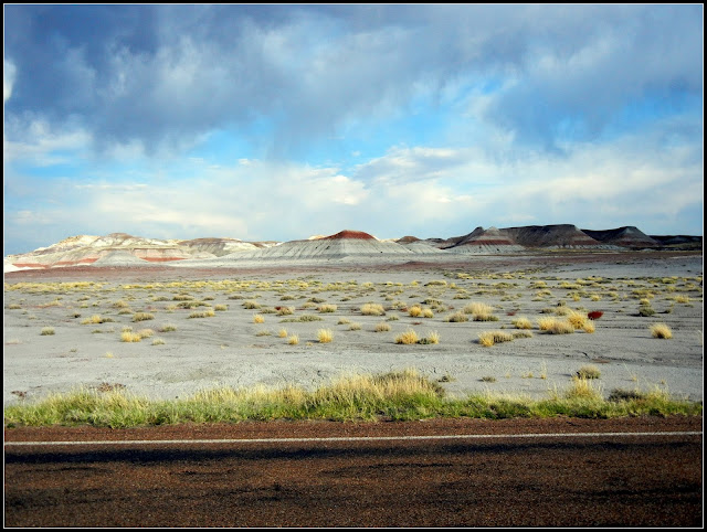 The Painted Desert in Petrified Forest National Park in Arizona