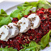 Bulgur-Salat mit Roten Rüben und Ziegenkäse