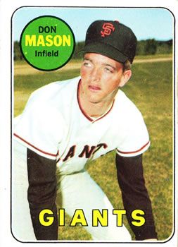 1960s Baseball RIP Don Mason