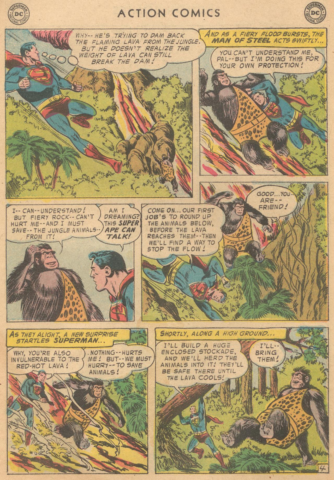 Read online Action Comics (1938) comic -  Issue #218 - 5