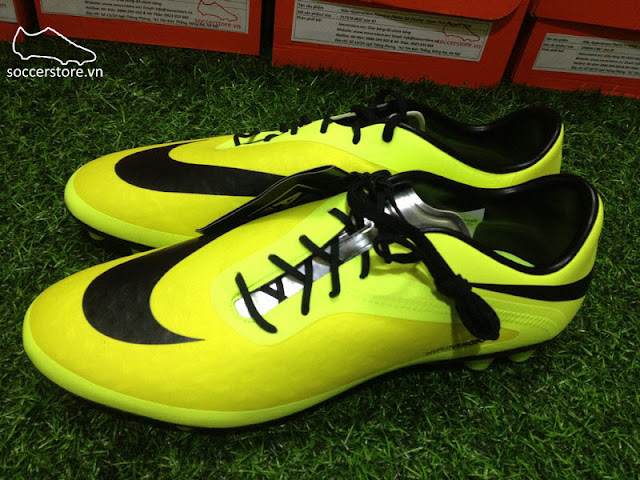 Nike Hypervenom Phatal AG Yellow- Black 