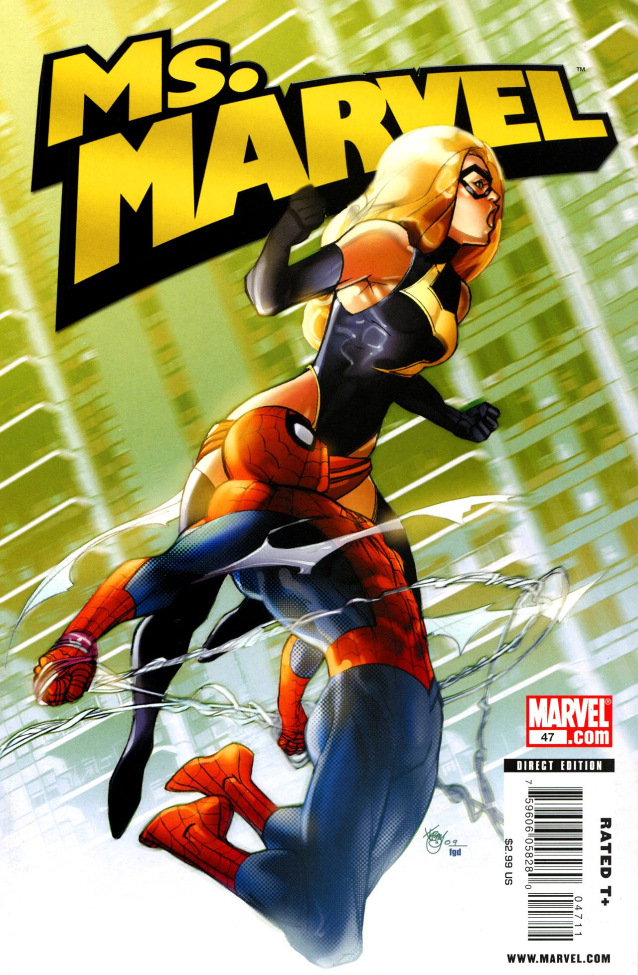 Read online Ms. Marvel (2006) comic -  Issue #47 - 1
