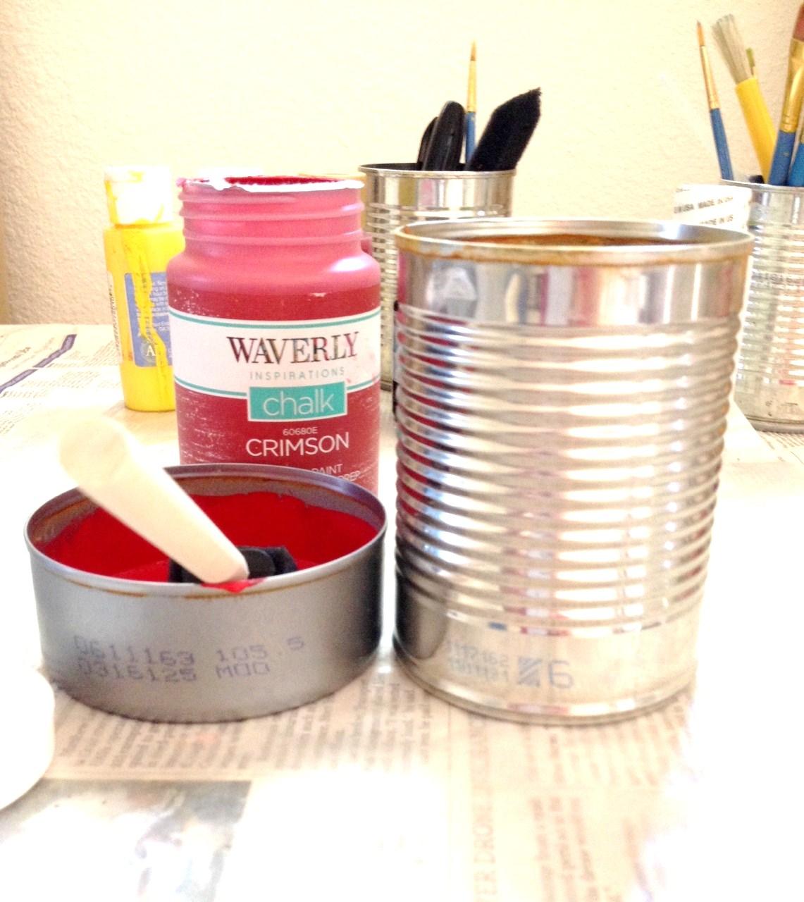 So far this morning Chalk Paint Experiment