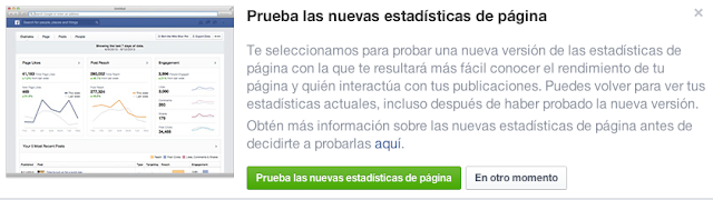 Estadísticas de Facebook