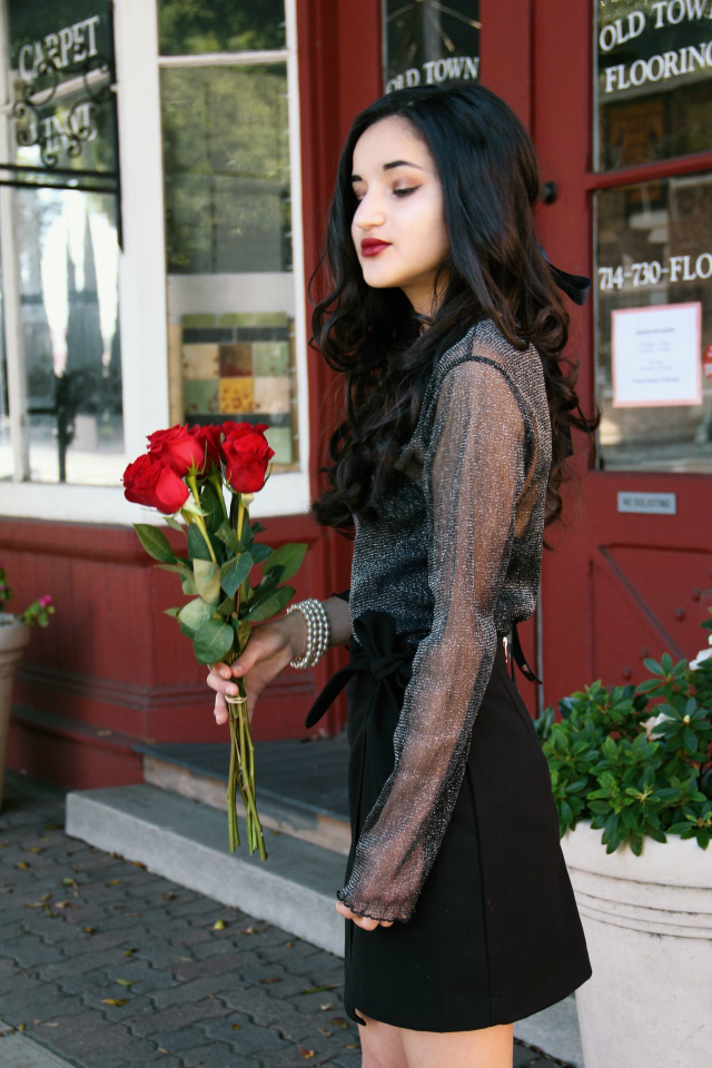 Little Miss Haute Couture: Rene & Rose // Rene Glitter Top