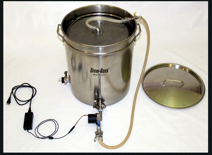 BrewBoss Electric Home Brewing Preconfigured Deluxe 15 Gallon 240 Volt BrewBoss Electric